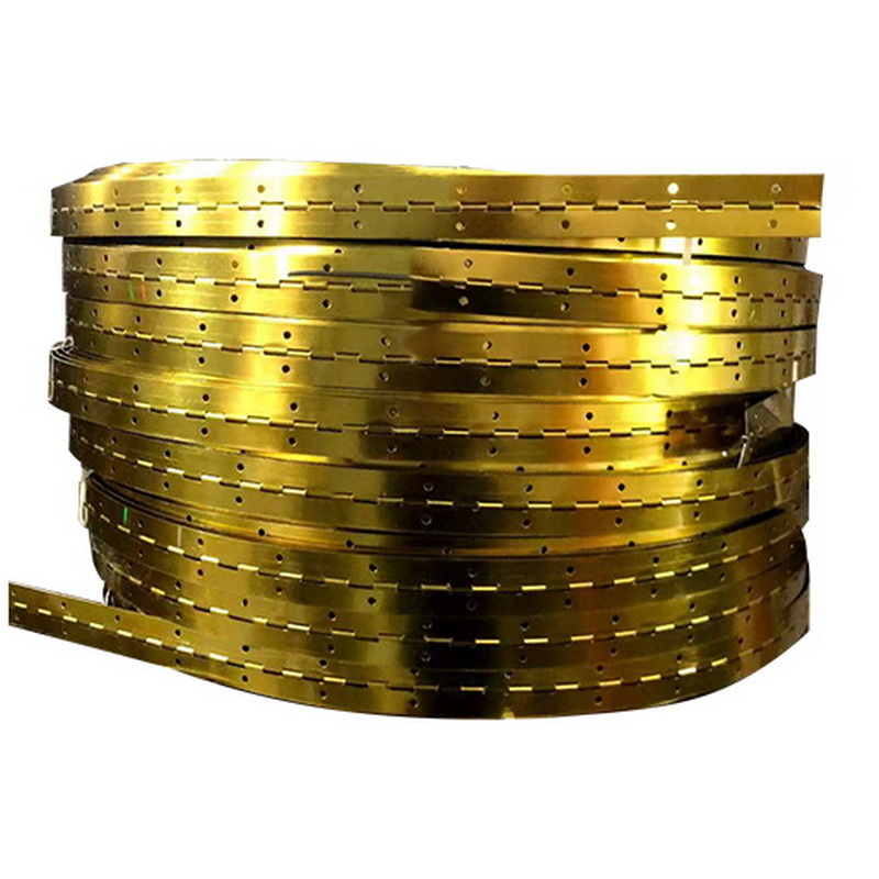 Furniture Hardware Fitting - 3,5m Klavier-Scharnier 138 Zoll Hochbelastbares Edelstahl-Gold-Scharnier