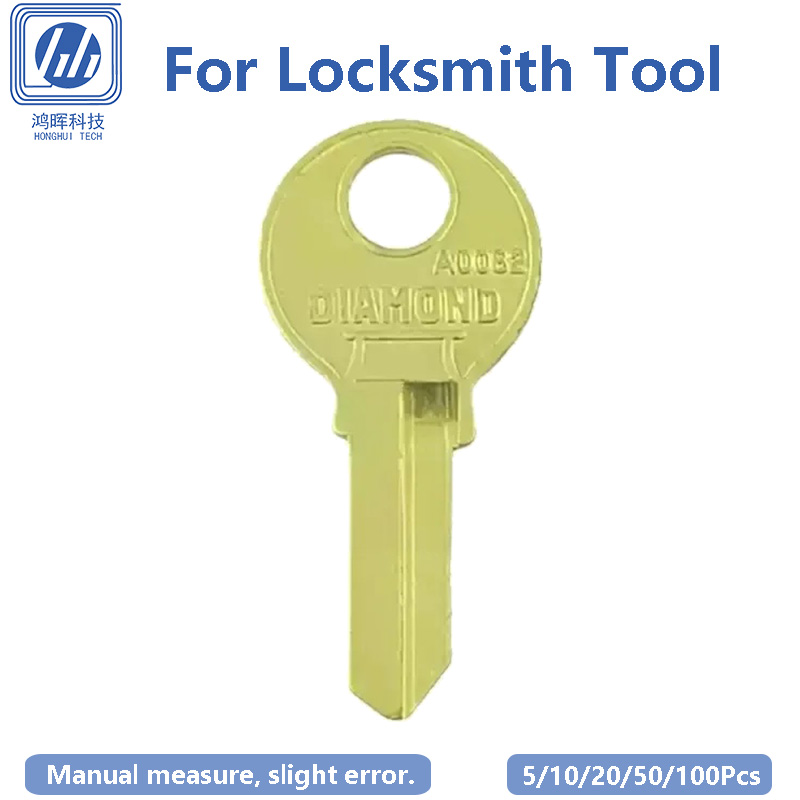 Furniture Hardware Fitting - 5-100 Stück/Lot ungeschnittene Kupfer-Rohlinge für Haustürschlösser,