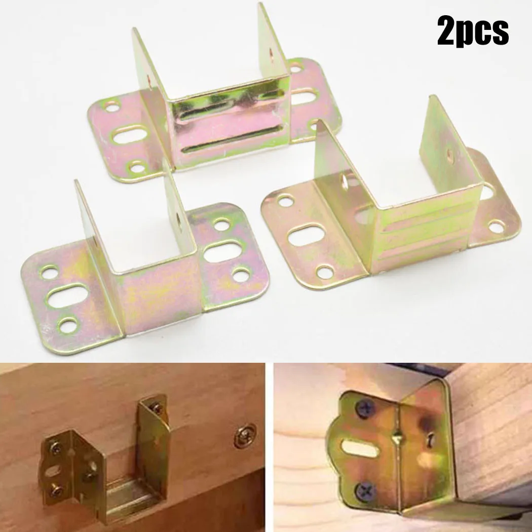 Furniture Hardware Suppliers - 2 stücke U Förmigen Metall Bett