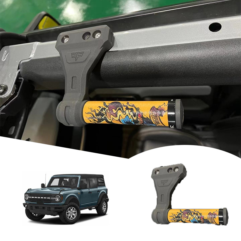 Door Handle Bar - Für Bronco vordere Überrollbügel-Haltegriffe, Auto-Dach-Hilfsgriffe für
