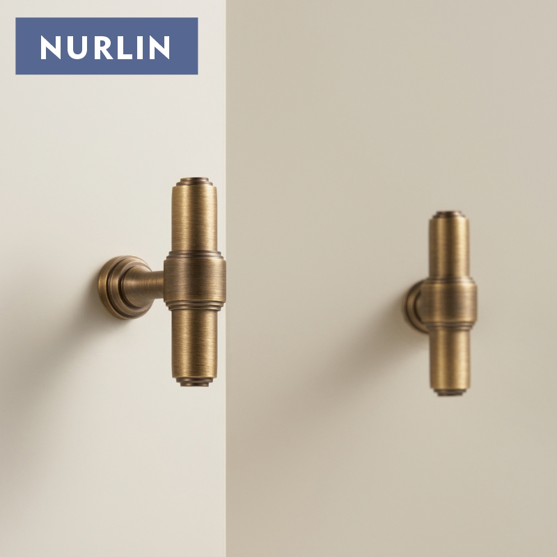Furniture Hardware Suppliers - Nurlin Massives Messing Französisch Retro Antik