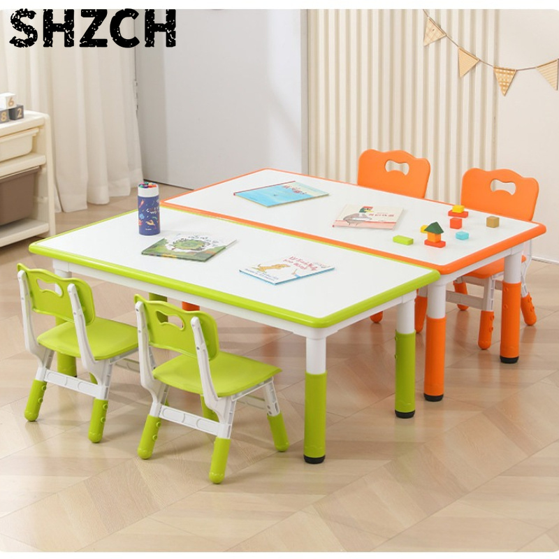 Furniture Leg Set - Kindertagesstätten-Möbelsets Kinderbetreuungszentrum-Möbel Plastiktische Kinder Tisch- und