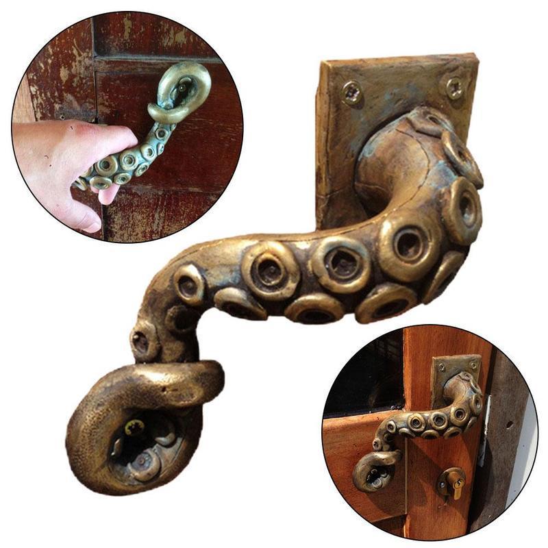 Furniture Hardware Fitting - Vintage Octopus Tür knauf Tier Stil