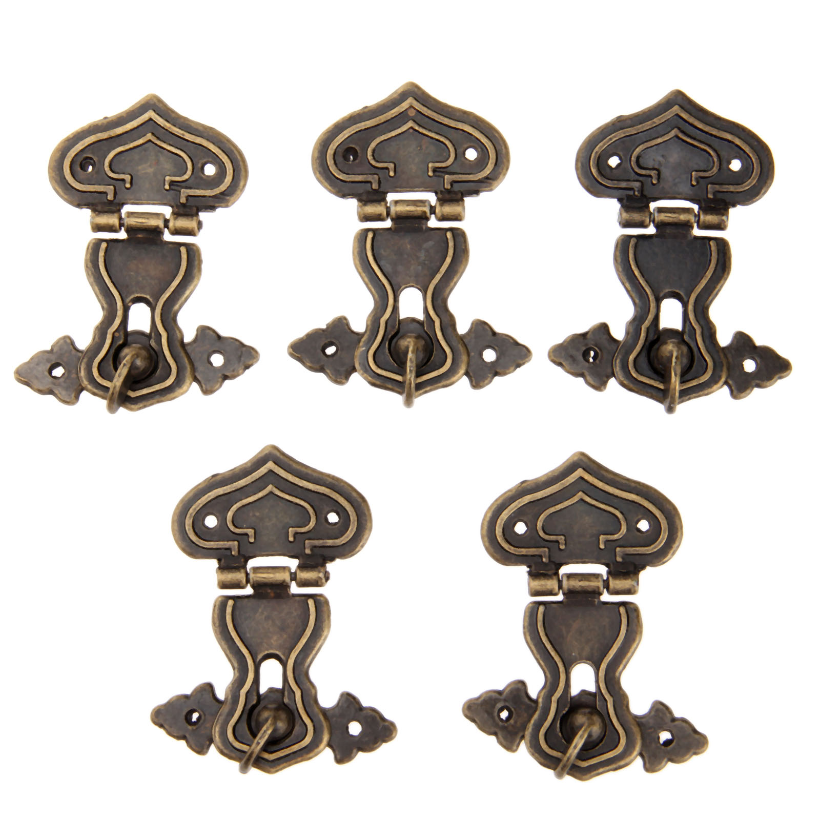 Furniture Hardware Suppliers - 5Pcs 63x47mm Antike Metall Lock Dekorative