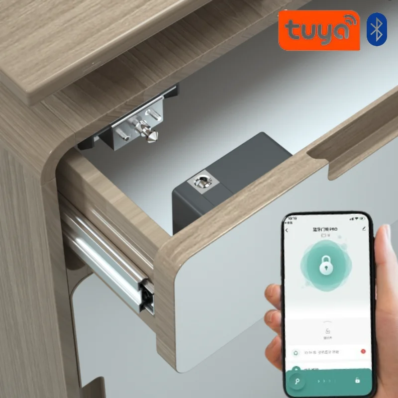 Furniture Hardware Suppliers - Tuya Smart Schrank Türschloss Keyless Unsichtbare