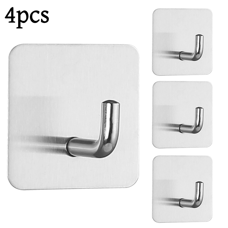 Furniture Hardware Fitting - 2-4 stücke Selbstklebende Wand Haken Handtuch