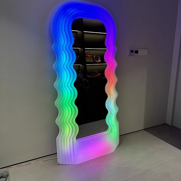 Furniture Hardware Stores - Ins Wave Ganzkörperspiegel Moderner Schlafzimmer- und