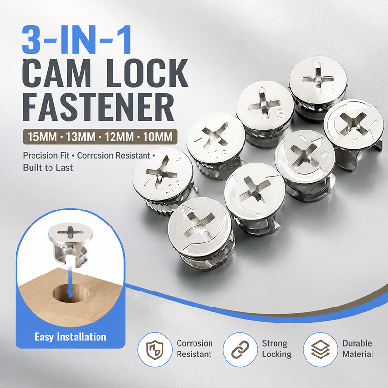 Knock-Down-Möbelbeschlag 3-in- – Furniture Knock Down Hardware Bewertung und Preis