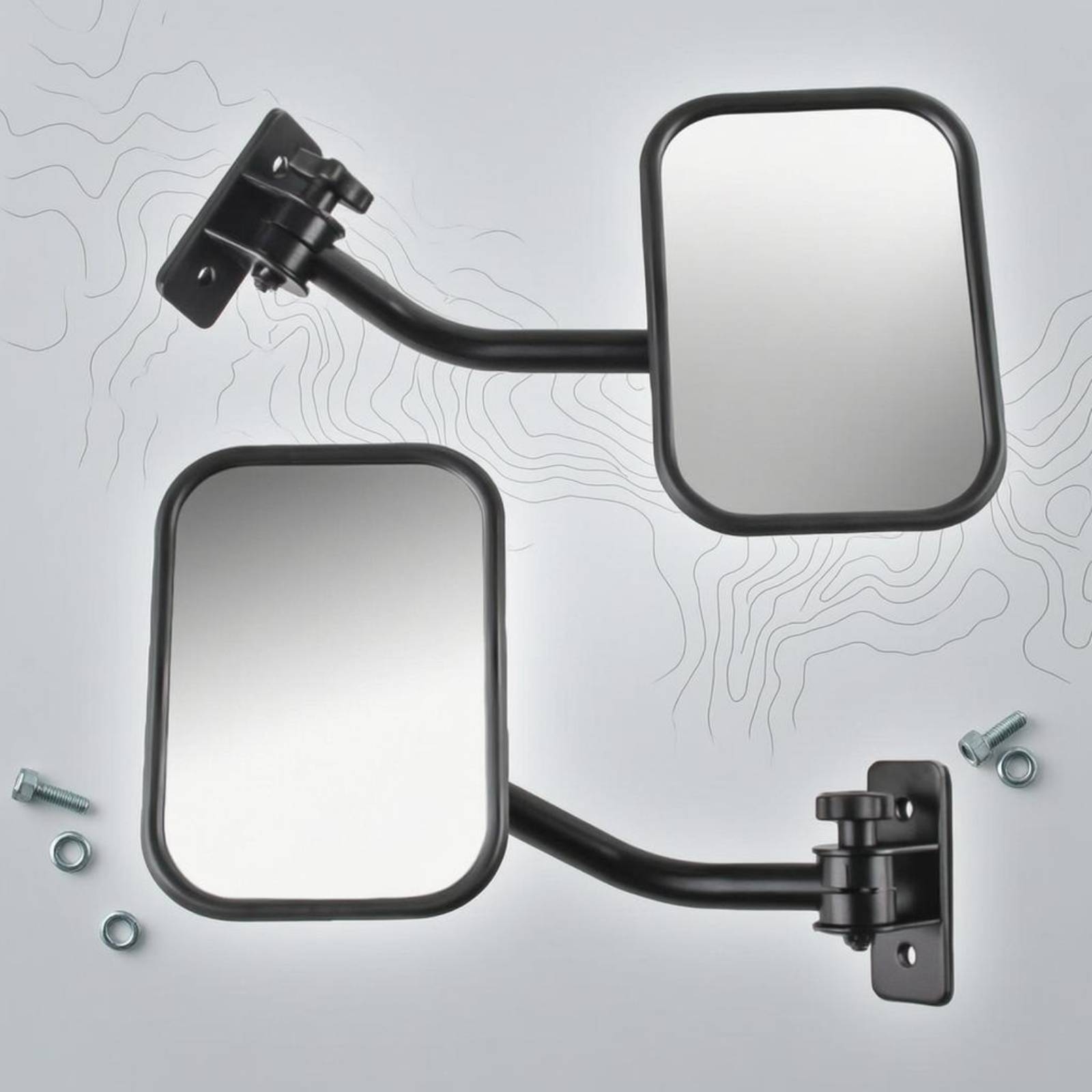 Verstellbarer Offroad-Türspieg – Furniture Hardware Fitting Bewertung und Preis