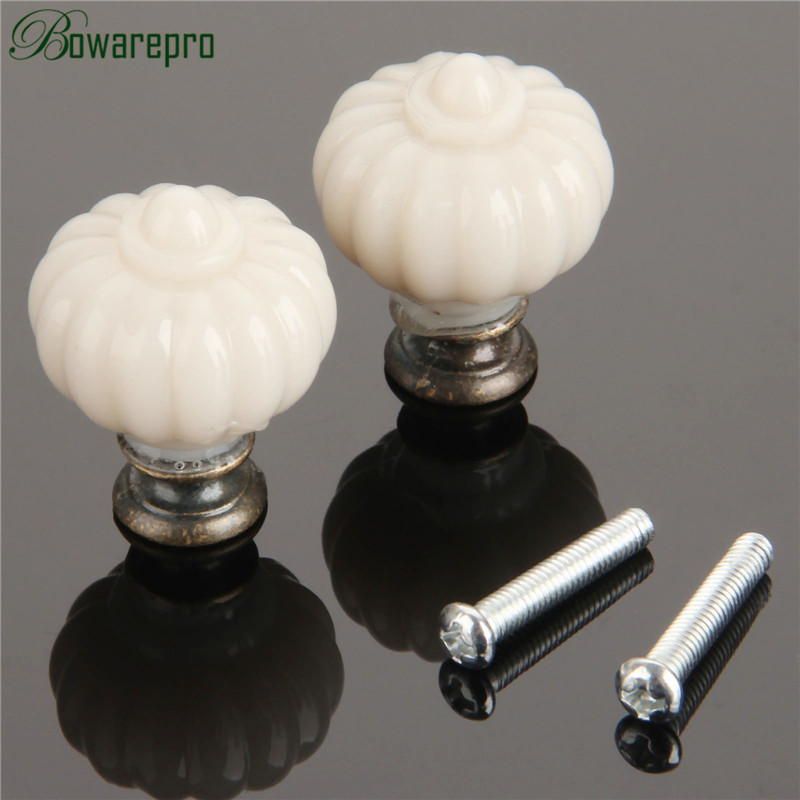 1Pc Acryl Elfenbein Weiß Kürbi – Furniture Hardware Suppliers Bewertung und Preis