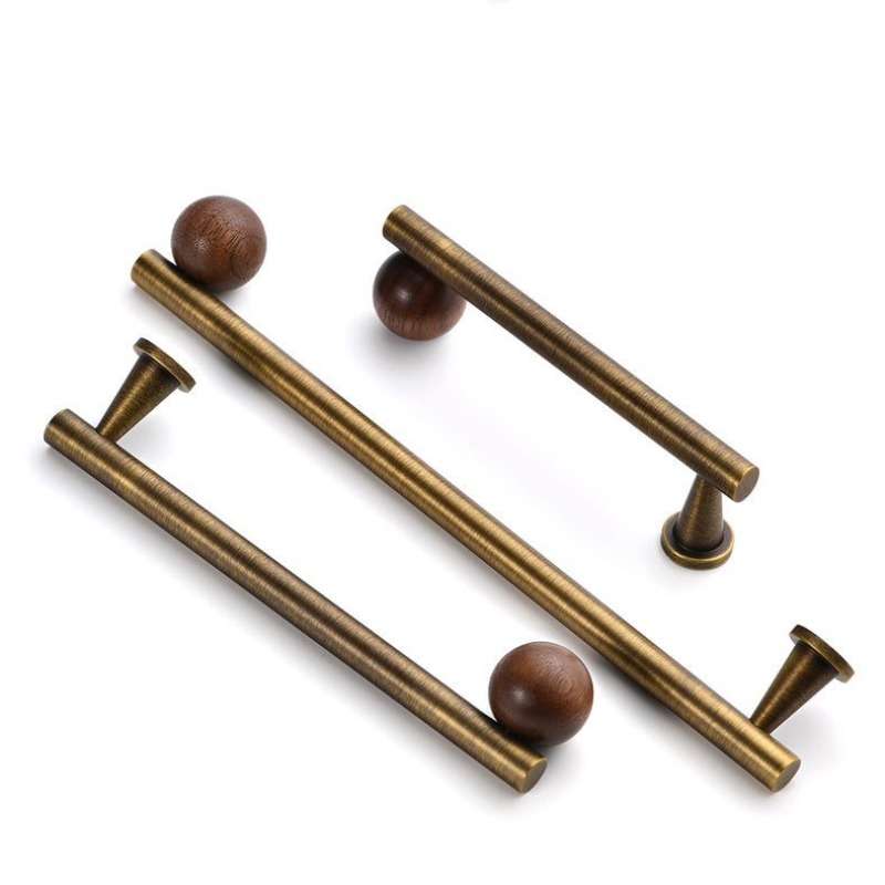 Französische Messing-Walnussho – Furniture Hardware Bewertung und Preis
