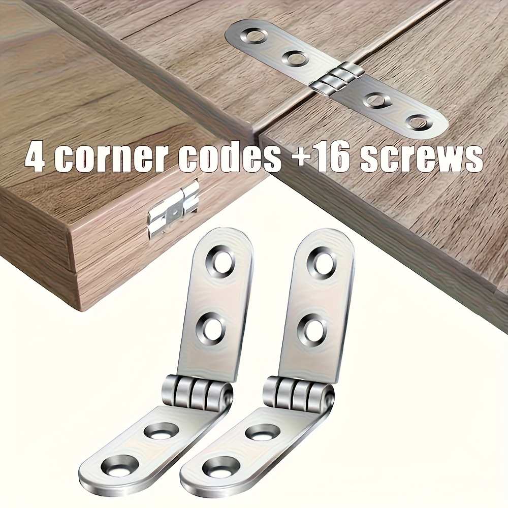 4 Stück faltbare Klappenscharn – Furniture Hardware Photos Bewertung und Preis