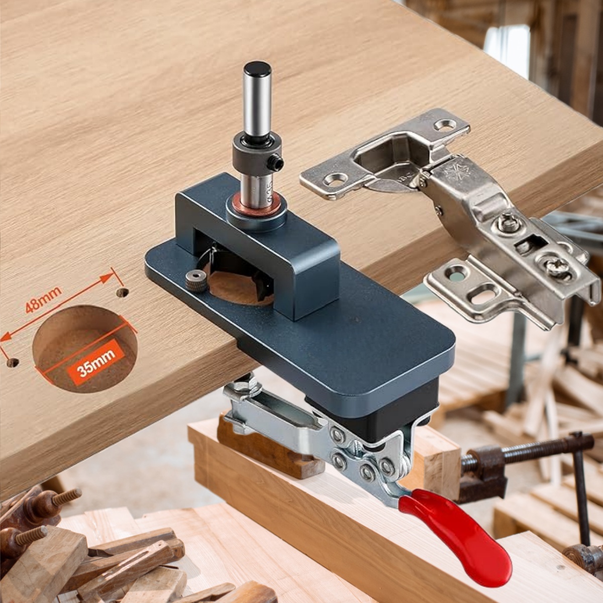 35-mm-Scharniervorrichtung – P – Furniture Hardware Fitting Bewertung und Preis