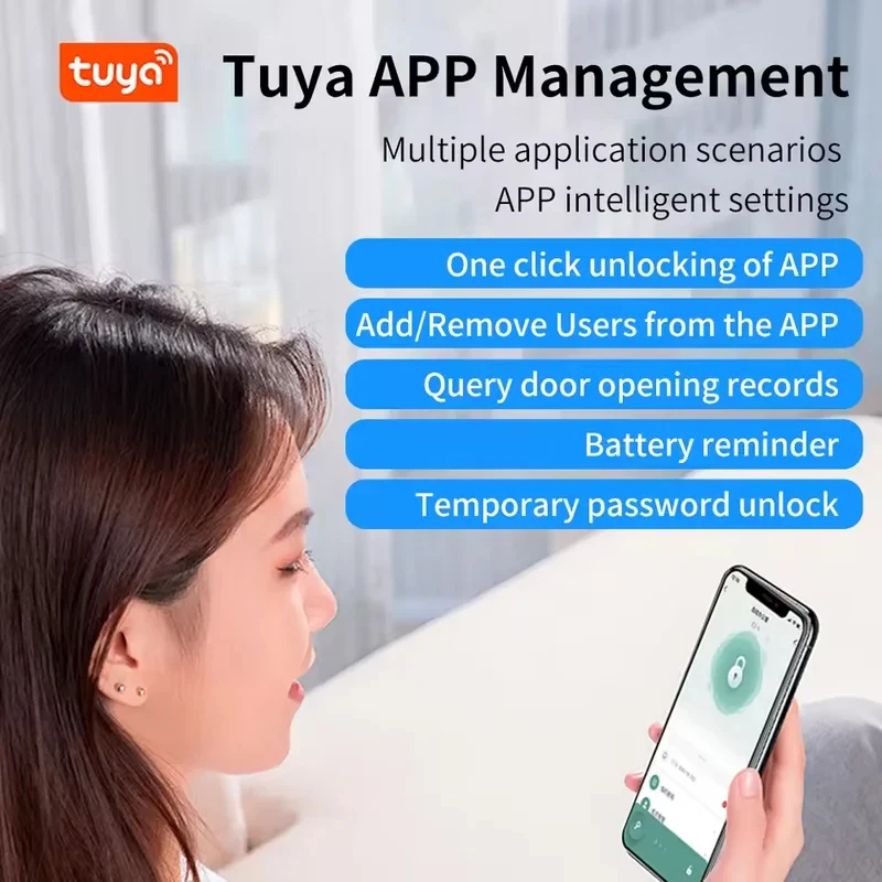 Tuya App Bluetooth Smart Finge – Door Handle Bar Bewertung und Preis
