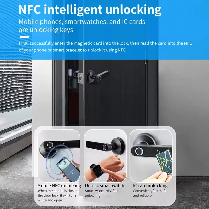 Tuya App Bluetooth Smart Finge – Door Handle Bar Bewertung und Preis