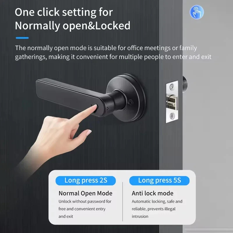 Tuya App Bluetooth Smart Finge – Door Handle Bar Bewertung und Preis