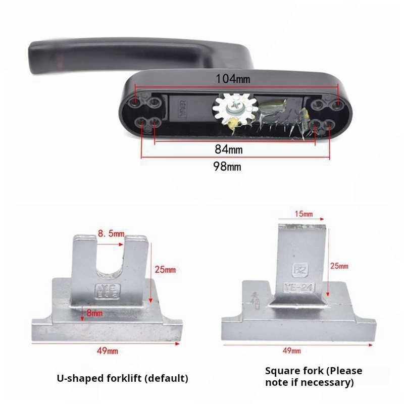 1PCS Fenster Griff Gebrochene  – Furniture Hardware Fitting Bewertung und Preis