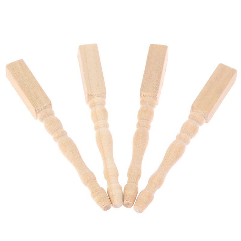● 4 Stück/Set 1:12 Puppenhaus  – Furniture Leg Set Bewertung und Preis
